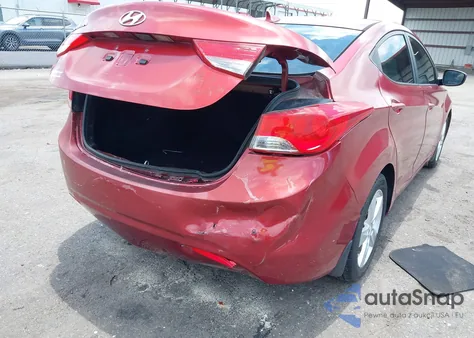 2013 Hyundai Elantra Gls from USA, damaged, VIN 5NPDH4AE1DH402842